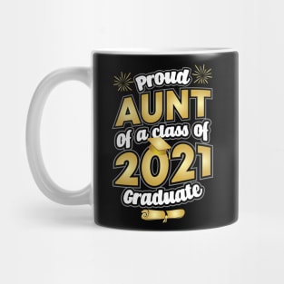 Proud Aunt of a 2021 Graduate Graduation Mug